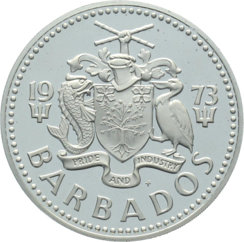 Barbados 10 Dollars 1973